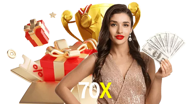 Jogue com dealers reais no 70X!